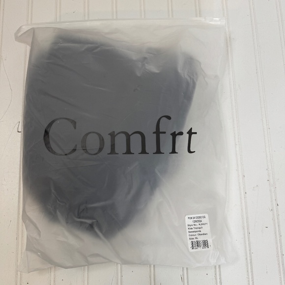 COMFRT Kids charcoal Dark Gray Sweatpants - Picture 3 of 5